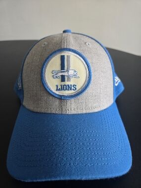 ​Detroit Lions New Era 39THIRTY Flex Fit Hat M/L